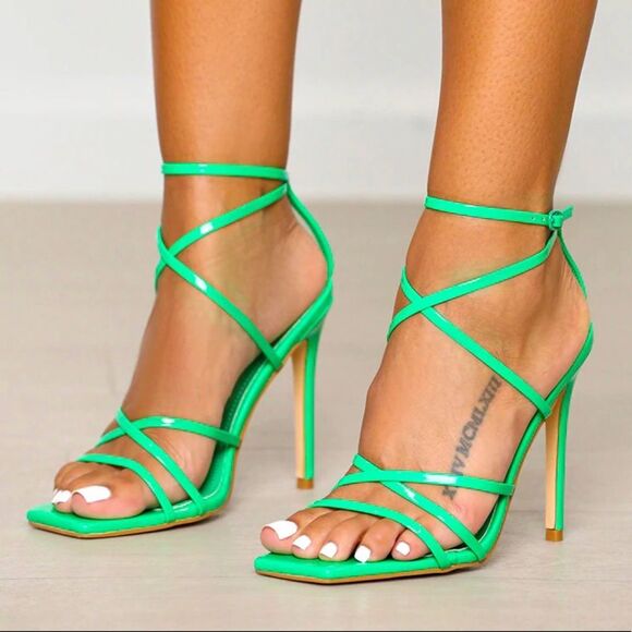 Shoes - ALL PURPOSE HEELS-KELLY GREEN